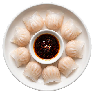 Stream Prawn Dumplings