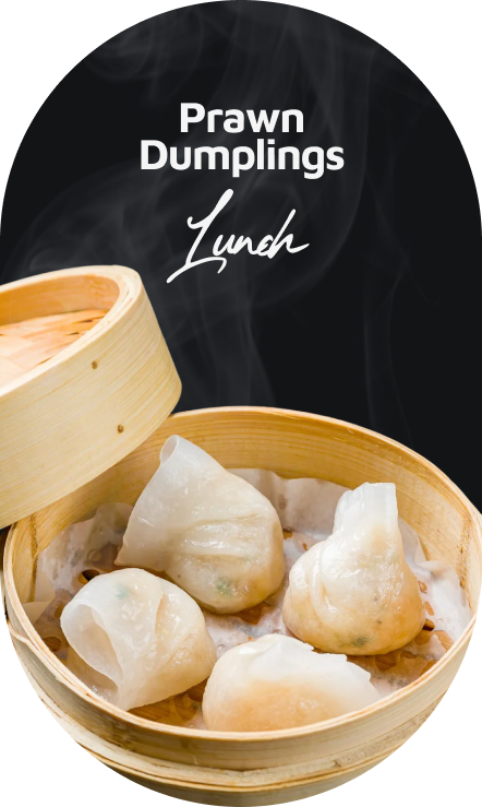 Prawn dumplings
